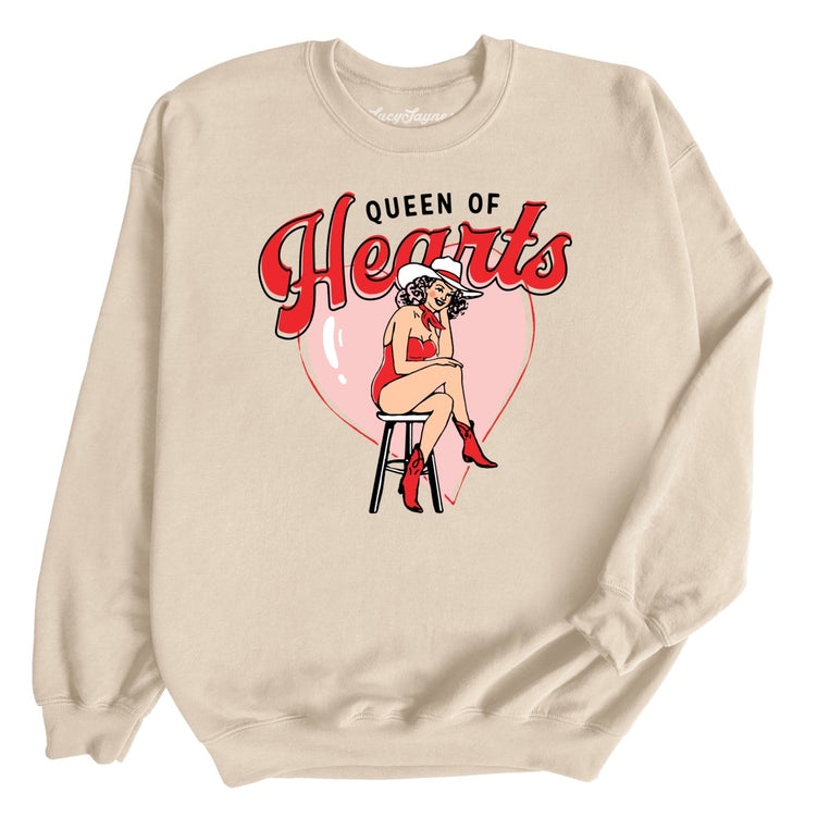 Queen Of Hearts - Sand - Full Front