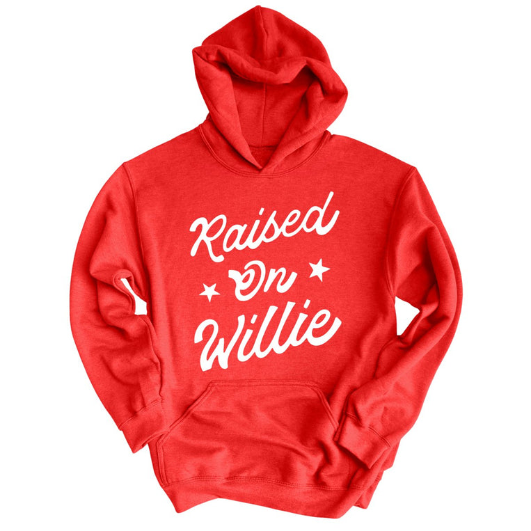 Raised on Willie - Red - Full Front