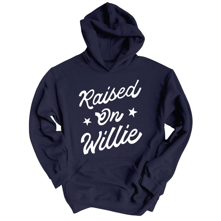 Raised on Willie - Classic Navy - Full Front