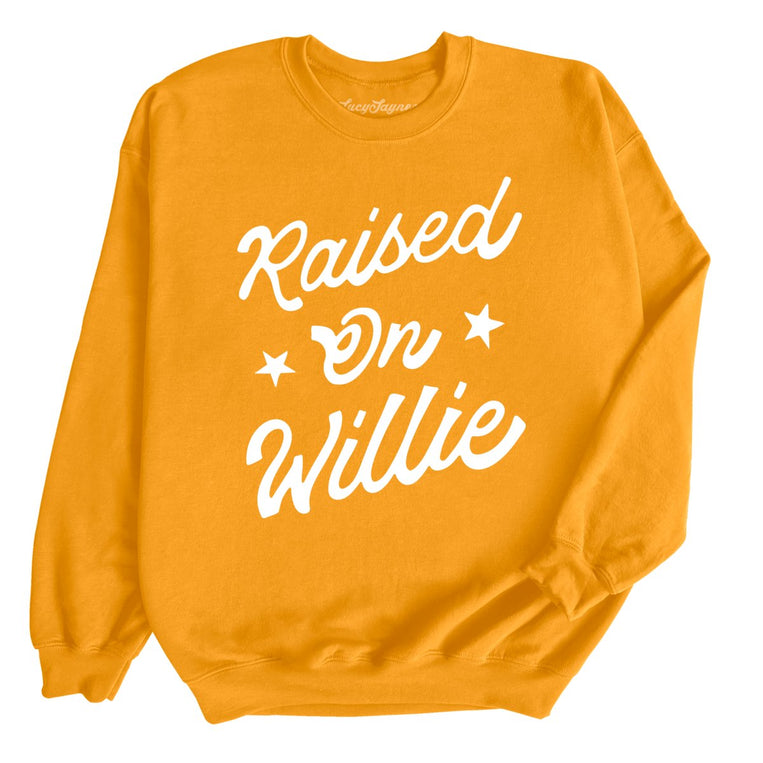 Raised on Willie - Gold - Full Front