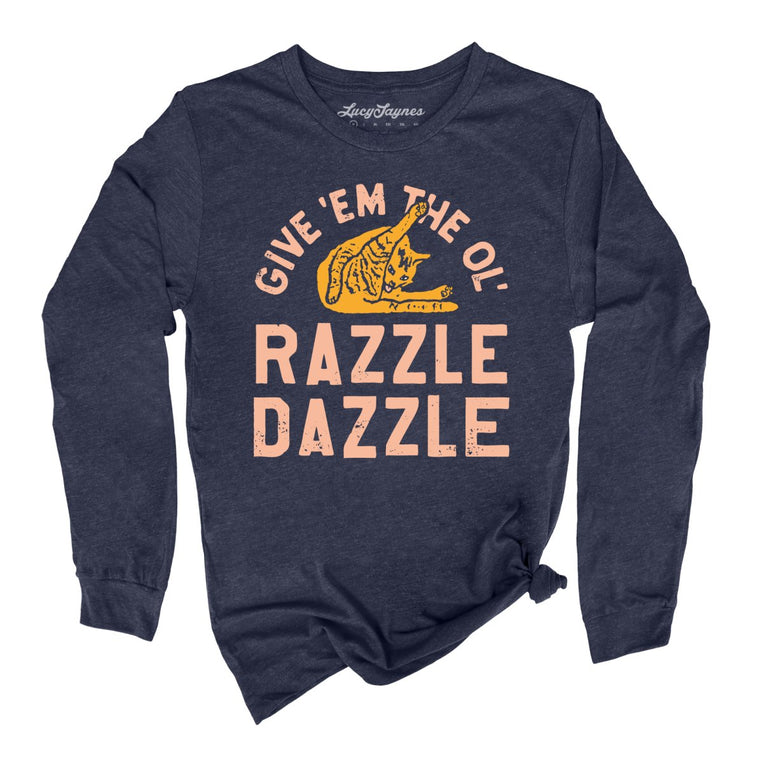Razzle Dazzle - Heather Navy - Full Front