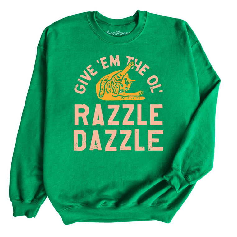 Razzle Dazzle - Irish Green - Full Front
