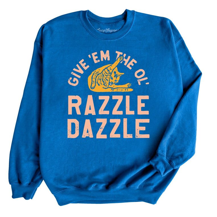 Razzle Dazzle - Royal - Full Front