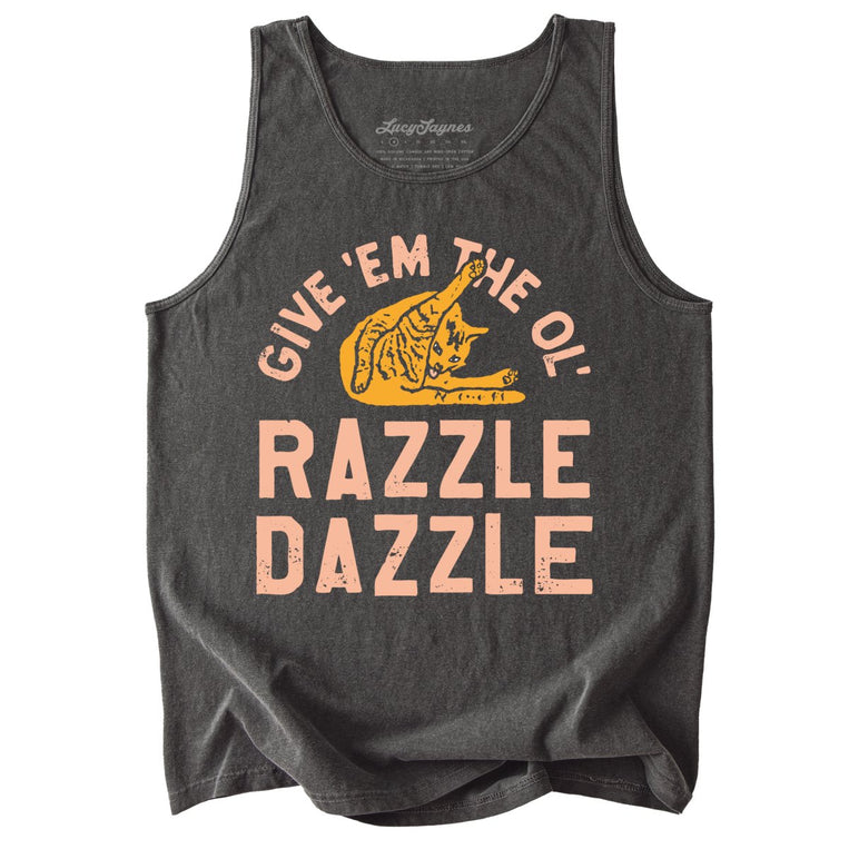 Razzle Dazzle Comfort Colors Graphic Tank Top