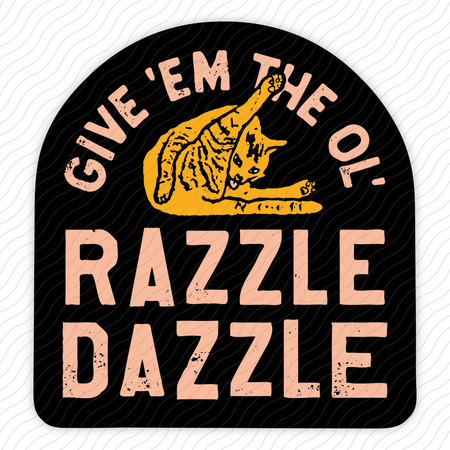 Razzle Dazzle Sticker
