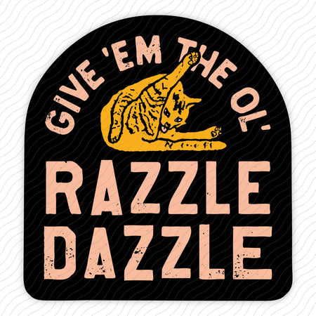 Razzle Dazzle Sticker