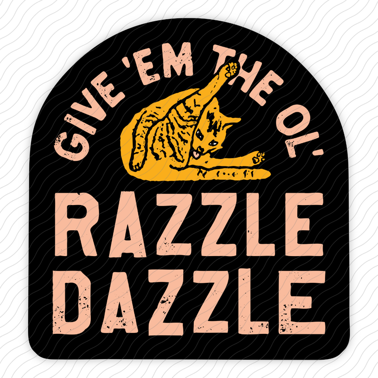 Razzle Dazzle - Sticker