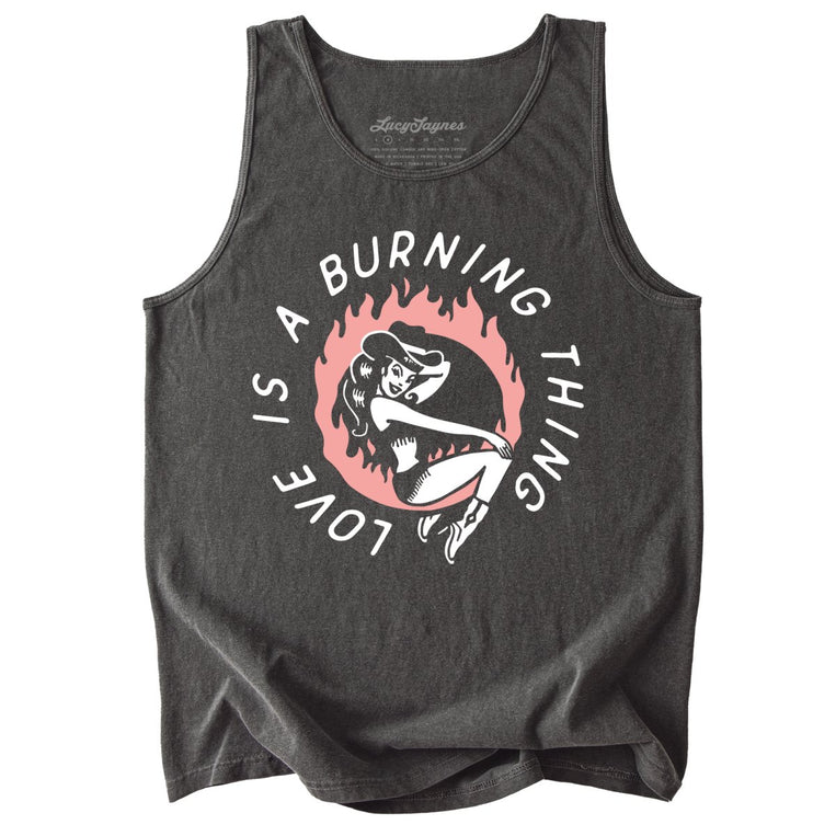 Ring of Fire Comfort Colors Graphic Tank Top