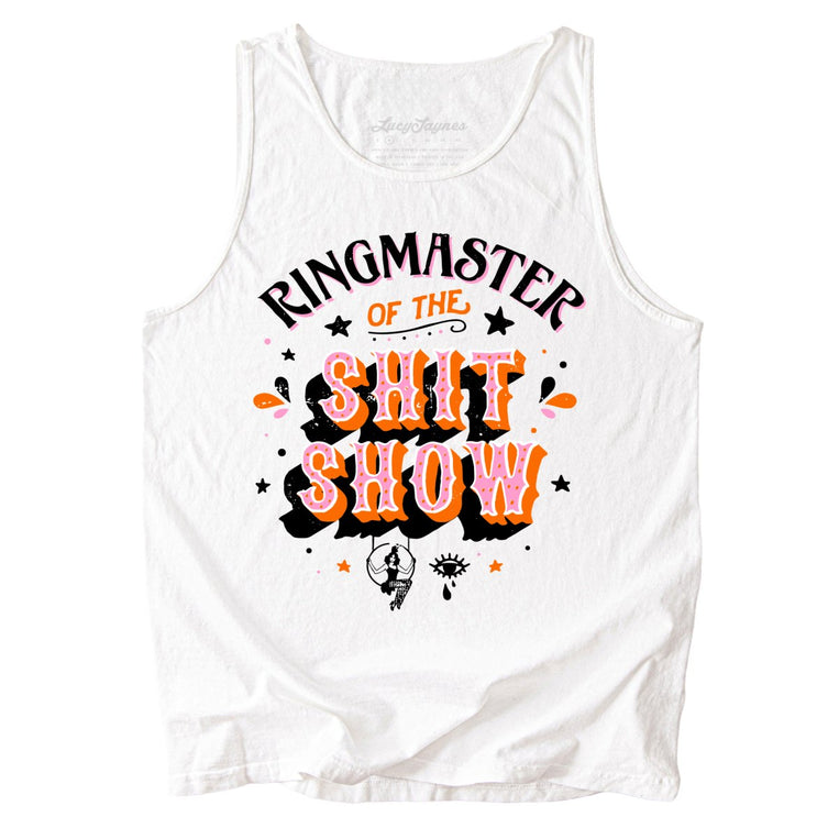Ringmaster Of The Shitshow Comfort Colors Graphic Tank Top