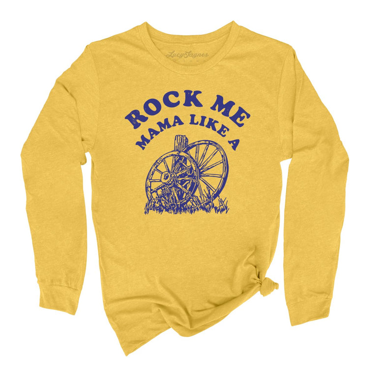 Rock Me Mama - Heather Yellow Gold - Full Front