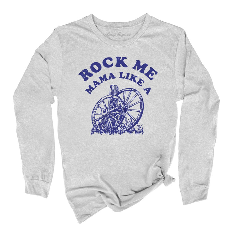 Rock Me Mama - Athletic Heather - Full Front