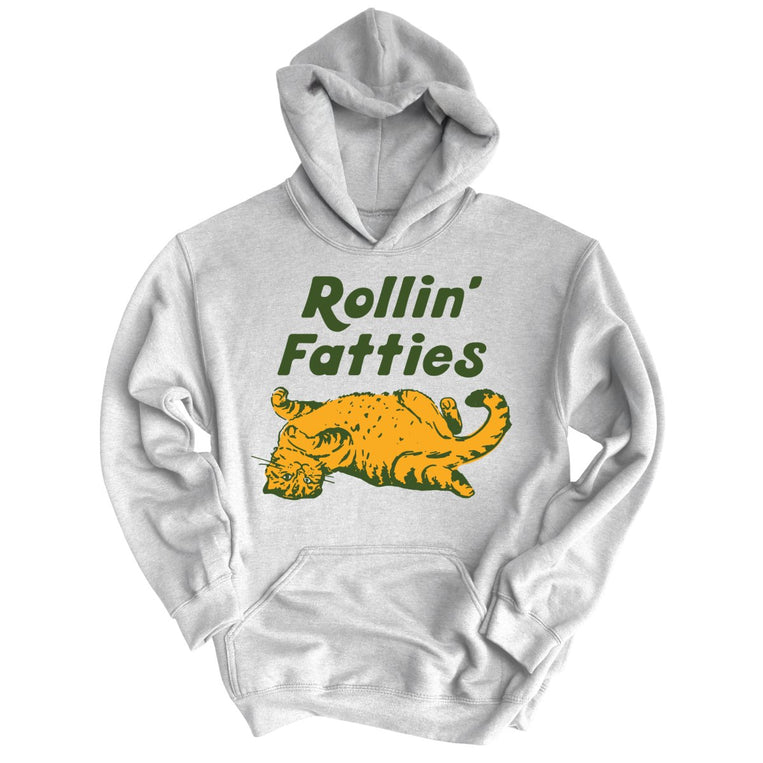 Rollin' Fatties - Grey Heather - Full Front