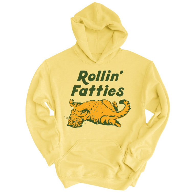 Rollin' Fatties - Light Yellow - Full Front