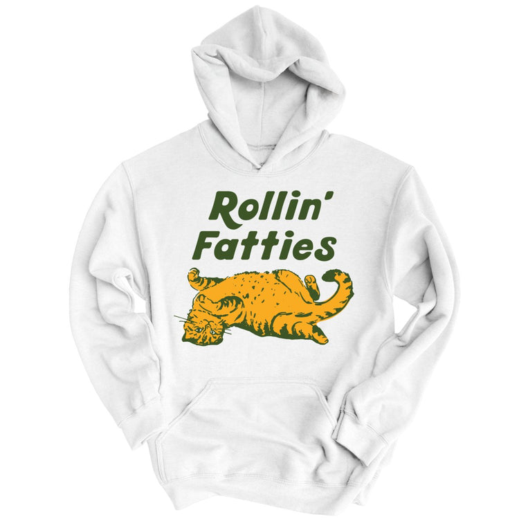 Rollin' Fatties - White - Full Front