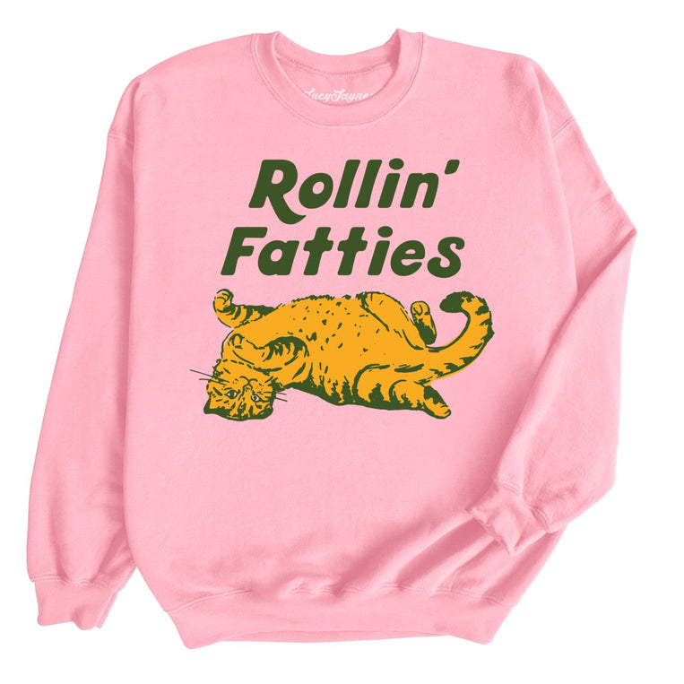 Rollin' Fatties - Light Pink - Full Front