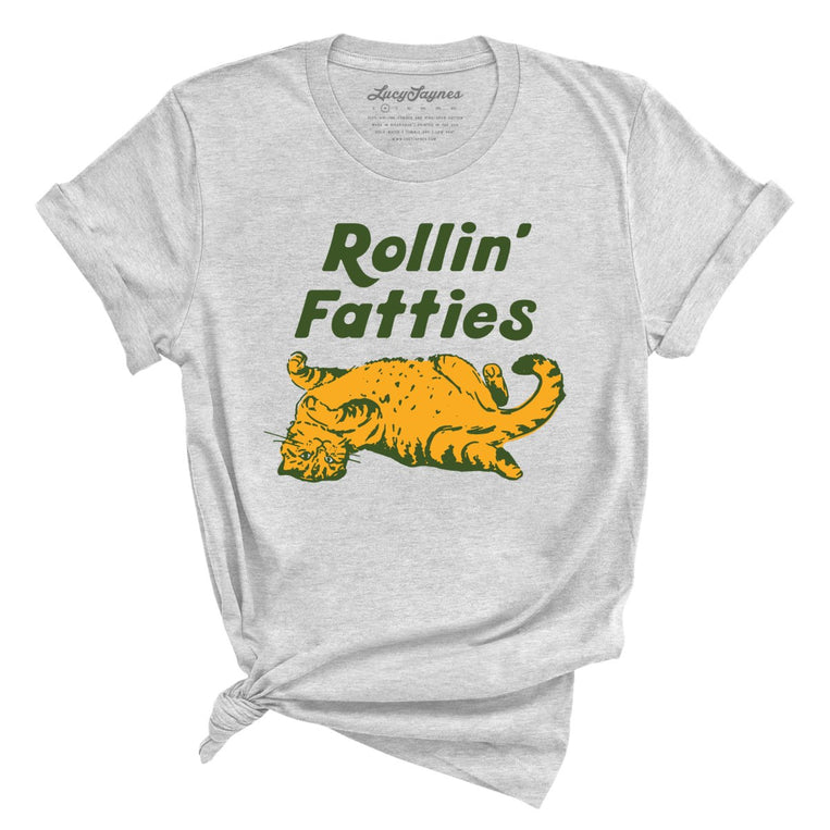 Rollin' Fatties - Athletic Heather - Full Front