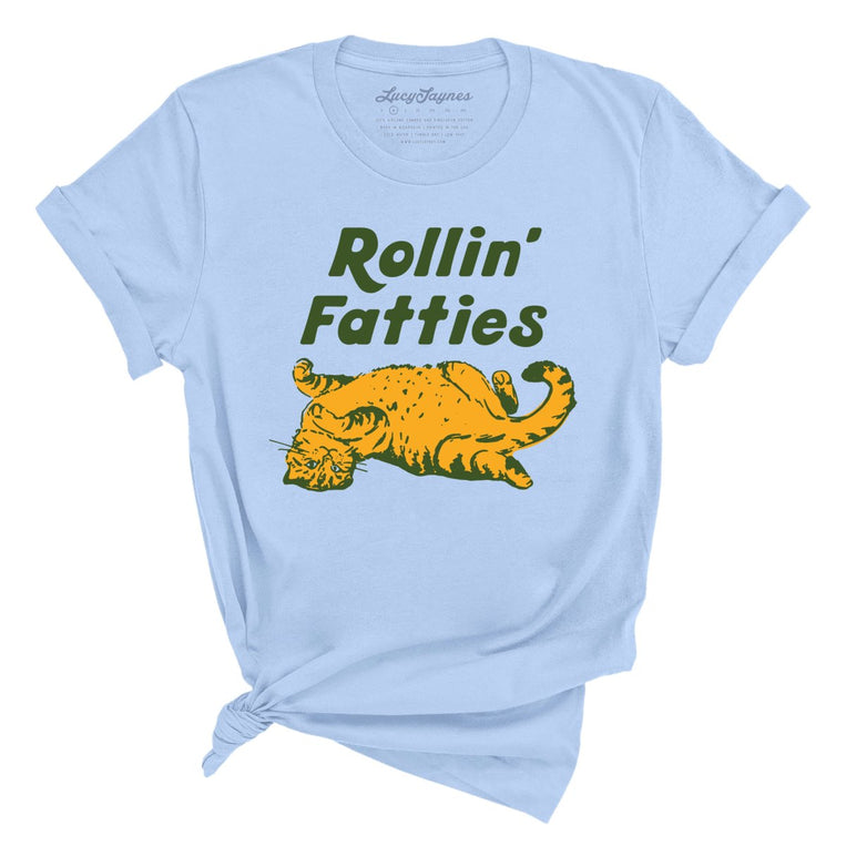 Rollin' Fatties - Baby Blue - Full Front