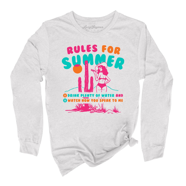 Rules For Summer - Ash - Full Front