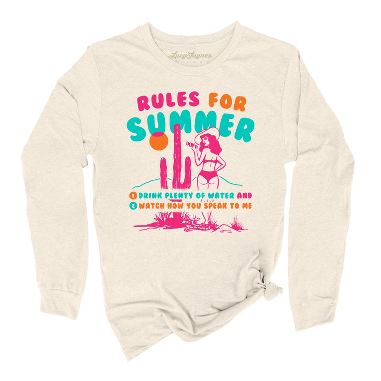 Rules For Summer - Natural - Full Front