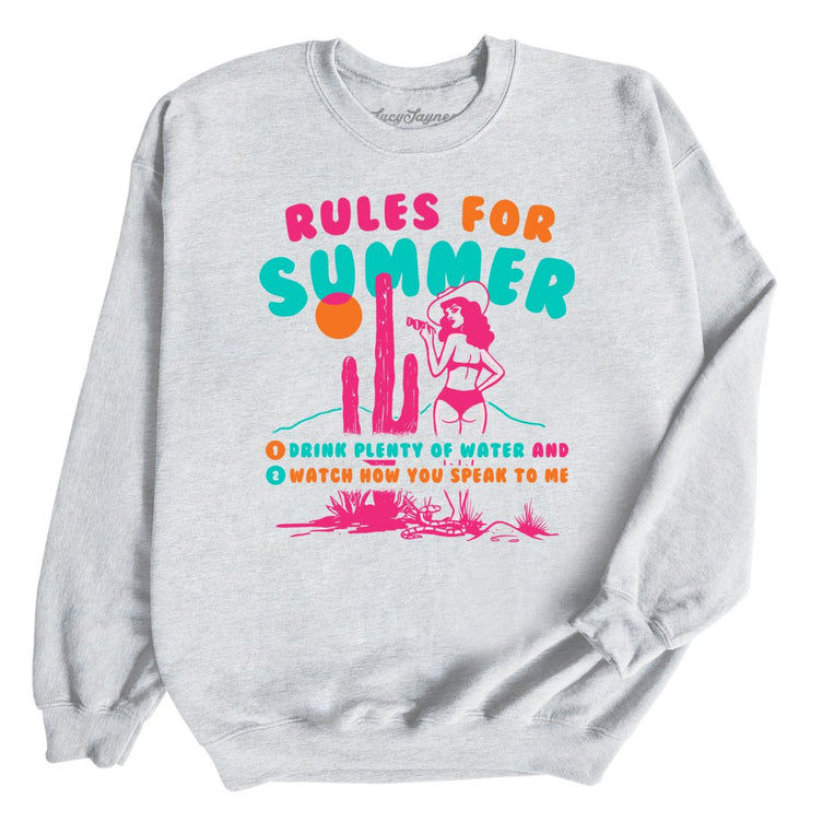 Rules For Summer - Ash - Full Front