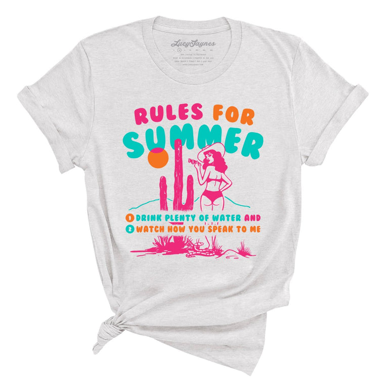 Rules For Summer - Ash - Full Front