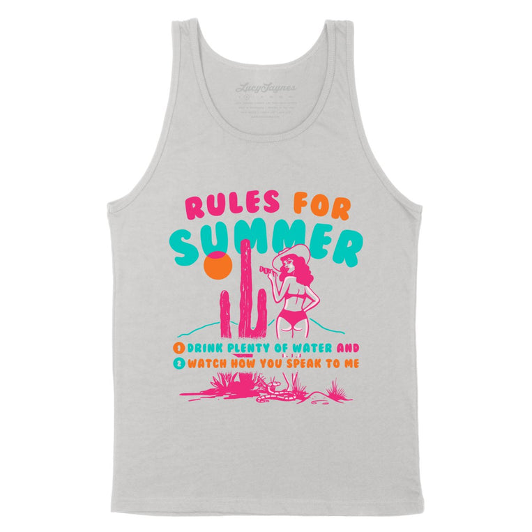 Rules For Summer - Silver - Full Front