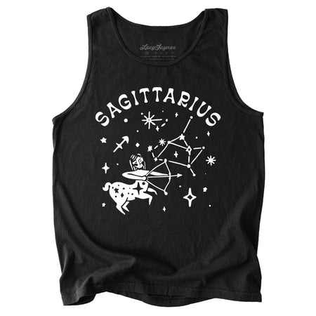 Sagittarius Comfort Colors Tank Top
