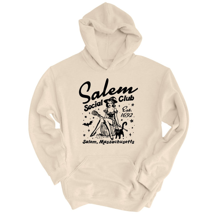 Salem Social Club - Sand - Unisex Hoodie