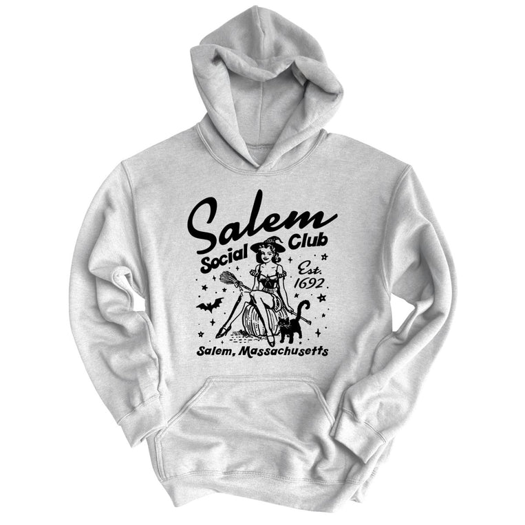 Salem Social Club - Grey Heather - Full Front