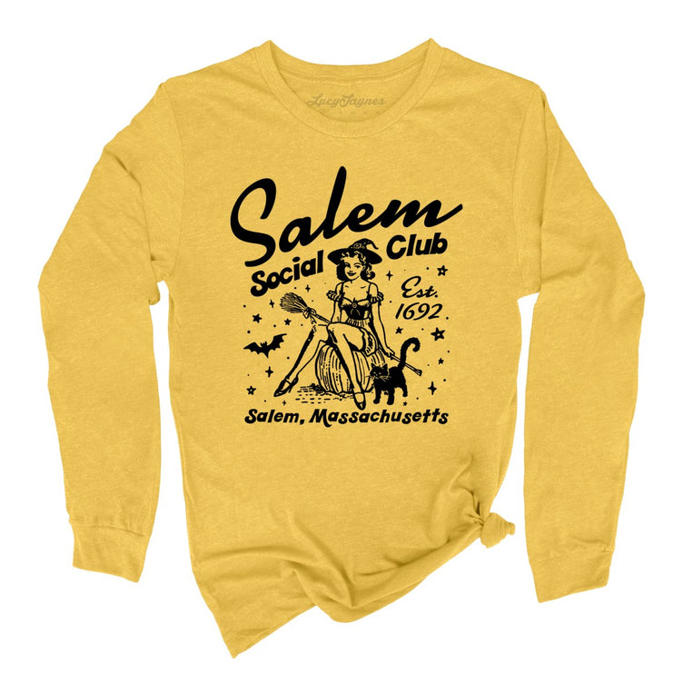 Salem Social Club - Heather Yellow Gold - Full Front