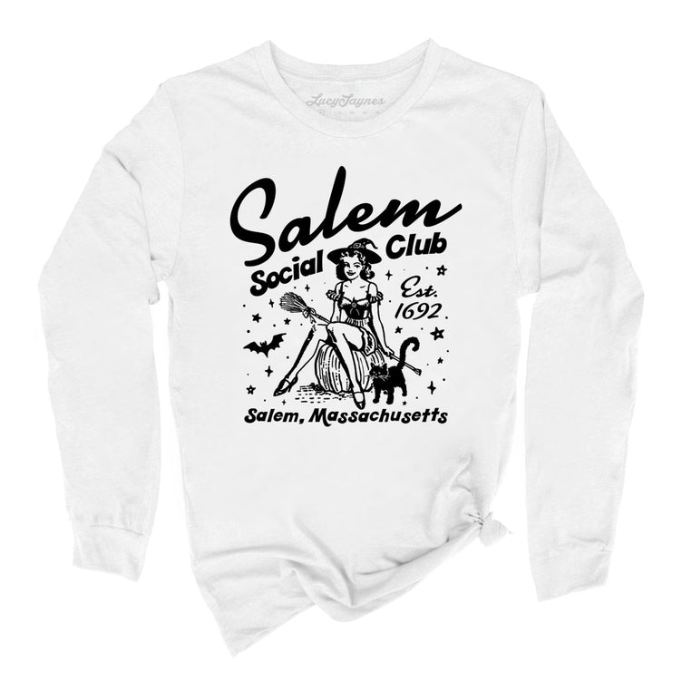 Salem Social Club - White - Full Front