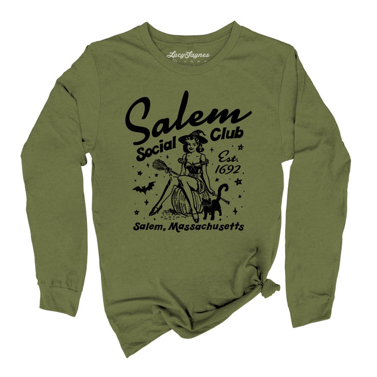 Salem Social Club - Olive - Full Front