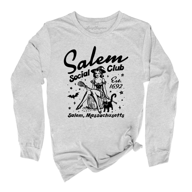 Salem Social Club - Athletic Heather - Full Front