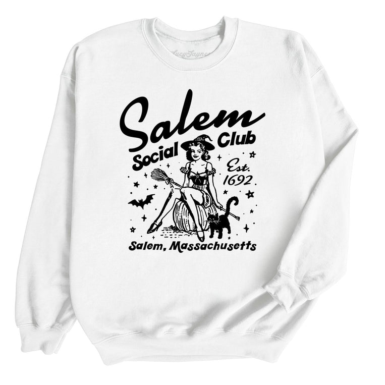 Salem Social Club - White - Full Front