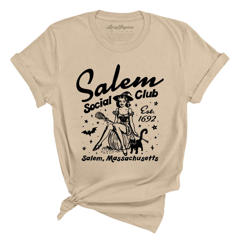 Salem Social Club - Tan - Full Front