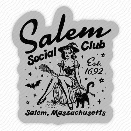 Salem Social Club Sticker