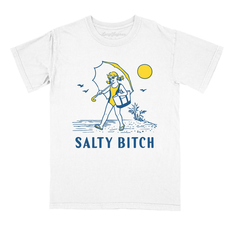 Salty Bitch Comfort Colors Graphic Tee