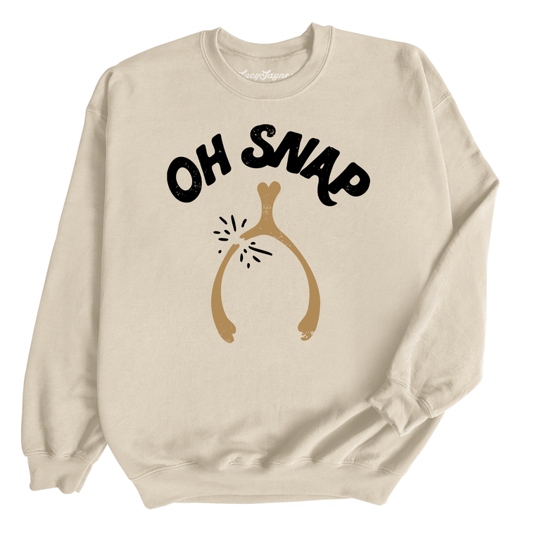 Oh Snap Wishbone Sweatshirt