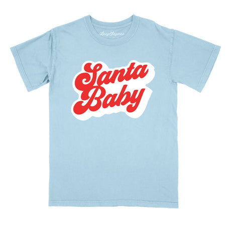Santa Baby Comfort Colors Tee