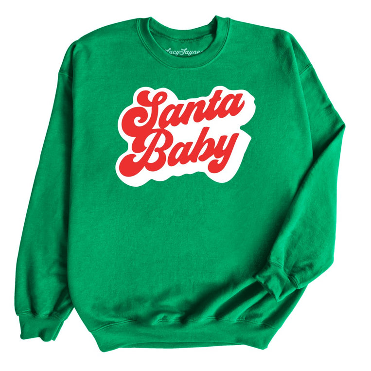 Santa Baby - Irish Green - Full Front
