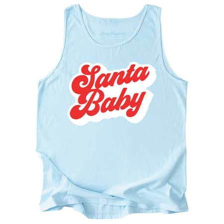 Santa Baby Comfort Colors Tank Top