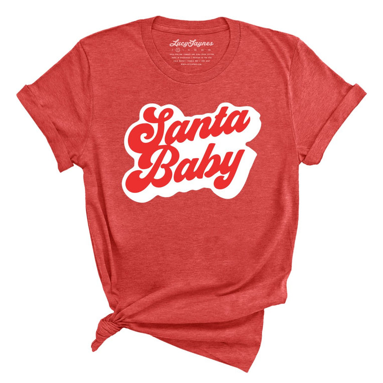 Santa Baby - Heather Red - Full Front
