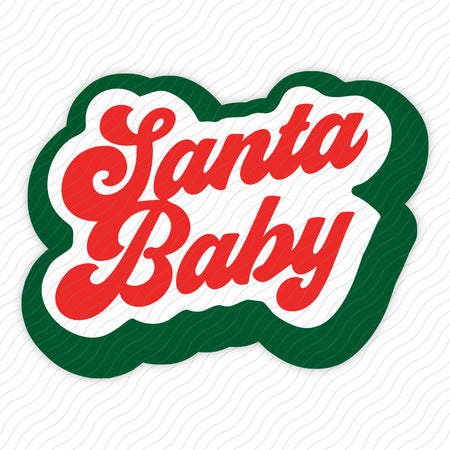Santa Baby Sticker