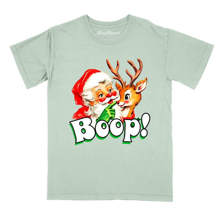 Santa Boop - Bay - Comfort Colors Tee