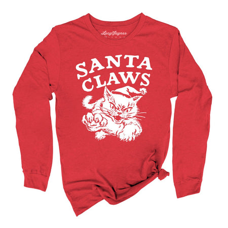 Santa Claws Long Sleeve Tee