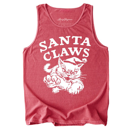 Santa Claws Comfort Colors Tank Top
