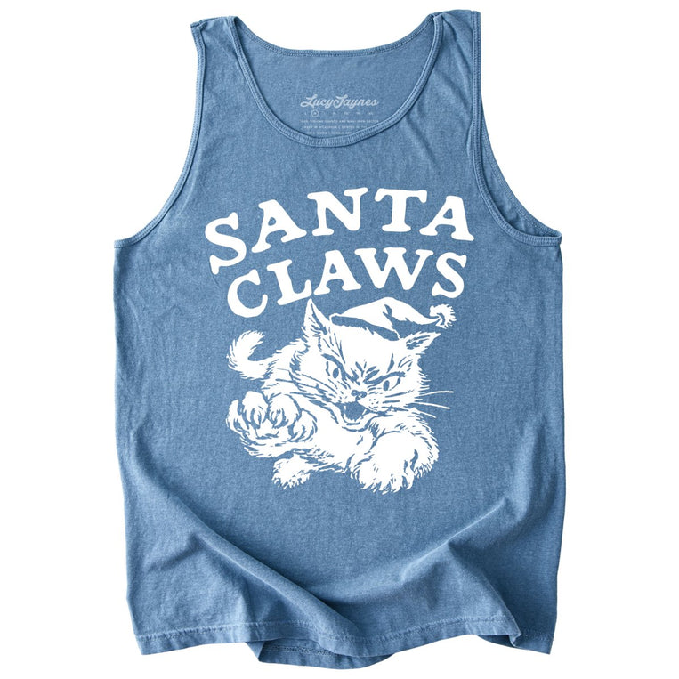 Santa Claws - Blue Jean - Tank Top
