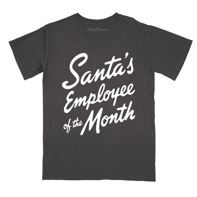 Santa's Employee Of The Month - Pepper - Comfort Colors Tee