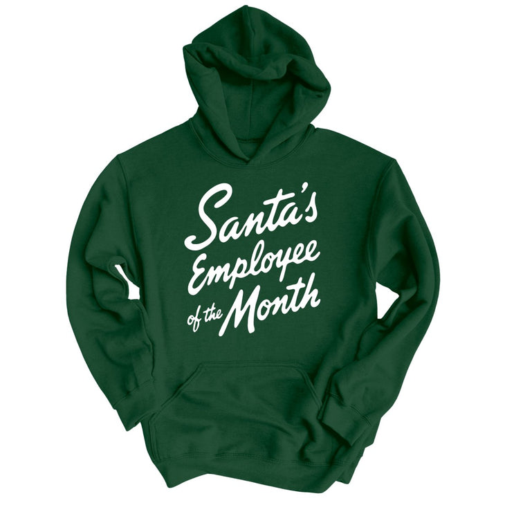 Santa's Employee Of The Month Hoodie