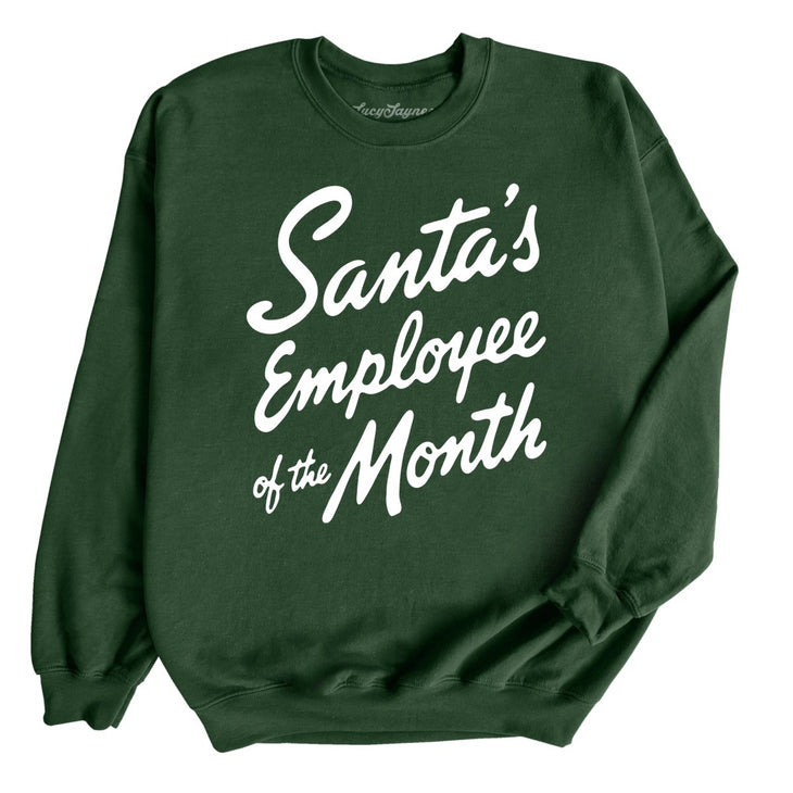 Santa's Employee Of The Month Sweatshirt